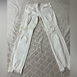 Express women’s white leggings